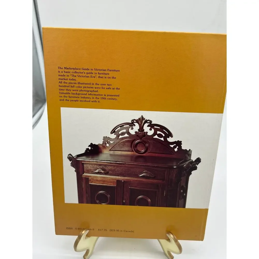 Vintage 1981 Marketplace Guide to Victorian Furniture Styles & Values Hardcover